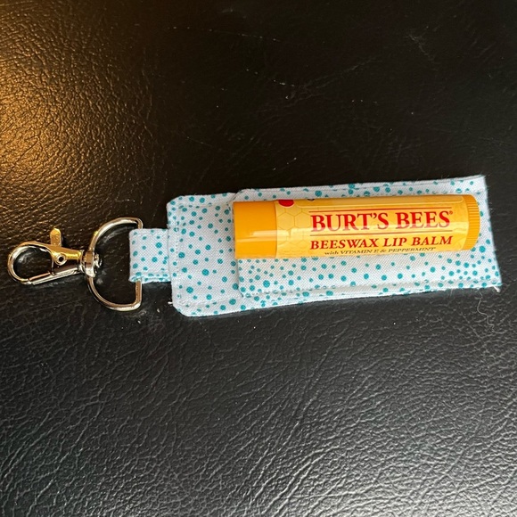 Handmade Burt’s bees chapstick holder with swivel keychain - Picture 12 of 14